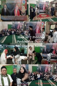Di Indonesia Peringati Haul ke-2 Presiden  Dunia dengan Berbagi Santunan