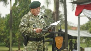 PANGDIVIF 1 KOSTRAD PIMPIN UPACARA SERTIJAB DANYON BEKANG 1 KOSTRAD