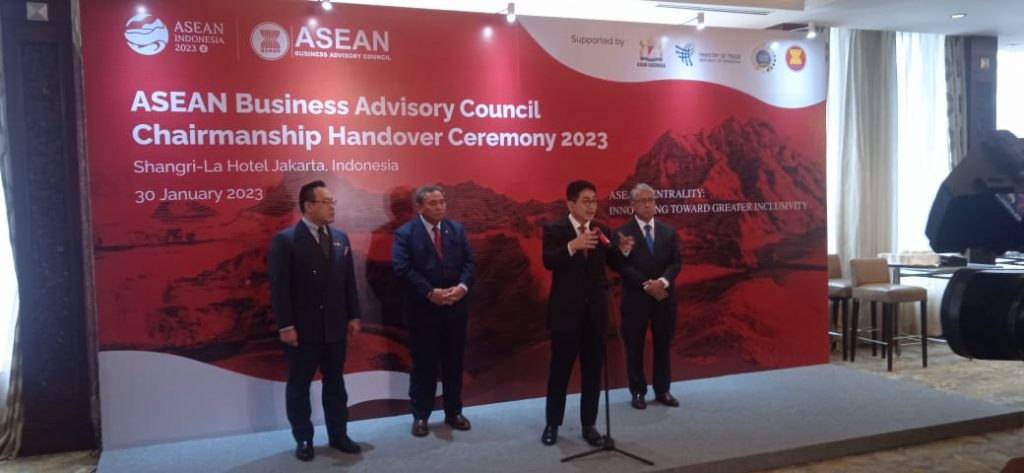 Pertemuan Dewan Bisnis ASEAN KADIN Indonesia Mengajak Semua Orang Bergabung Membawa ASEAN Sebagai Pusat Pertumbuhan Global