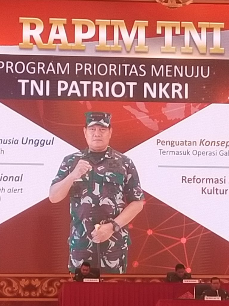 RAPIM TNI 2023 Program Prioritas Menuju TNI PATRIOT NKRI RAPIM TNI 2023 Program Prioritas Menuju TNI PATRIOT NKRI