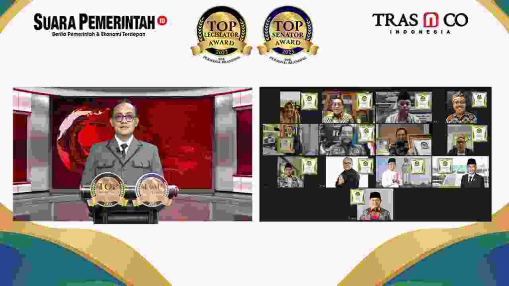 SUARAPEMERINTAH.ID & TRAS N CO INDONESIA GELAR WEBINAR DAN AWARDING CEREMONY TOP LEGISLATOR AWARD & TOP SENATOR AWARD 2023 FOR PERSONAL BRANDING. SUARAPEMERINTAH.ID & TRAS N CO INDONESIA GELAR WEBINAR DAN AWARDING CEREMONY TOP LEGISLATOR AWARD & TOP SENATOR AWARD 2023 FOR PERSONAL BRANDING.
