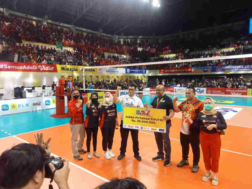 Jakarta Pertamina Fastron Gagal Menang, Menjadikan Jakarta BIN Juara Putaran Kedua Proliga 2023