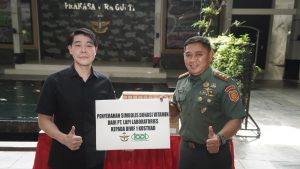 DIVIF 1 KOSTRAD TERIMA BANTUAN VITAMIN DARI PT. LAPI LABORATORIES