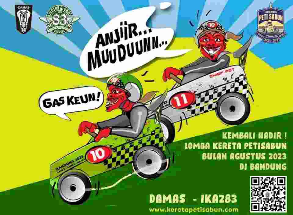 Walikota Bandung hingga Ketua Ikatan Alumni ITB , Dukung Lomba Peti Sabun. Mantan Peserta Turut berbagi pengalamannya.