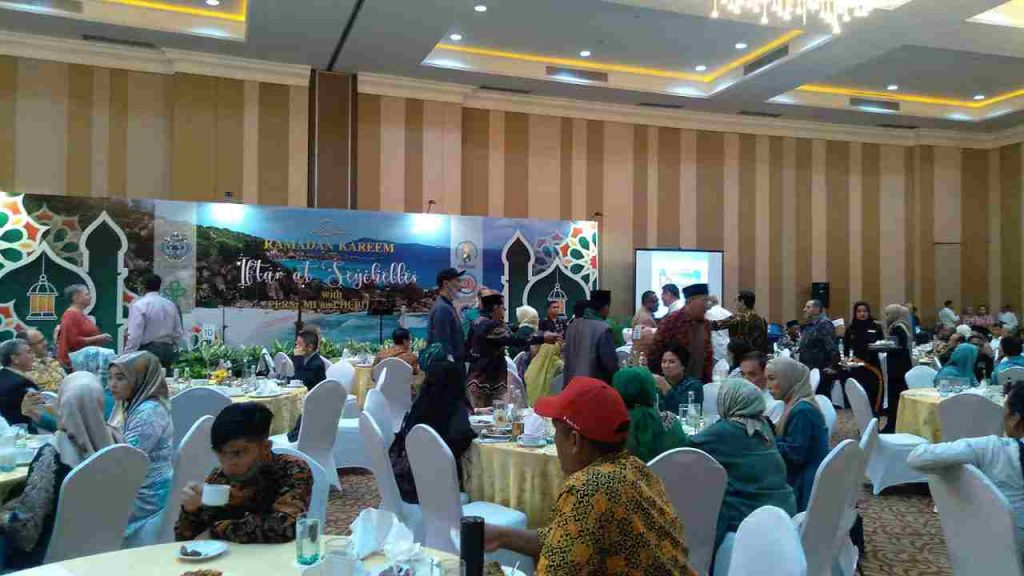 Kedubes Seychelles Berkolaborasi dengan  PERSAMI dan HEBITREN Gelar Sarasehan Ramadhan dan Buka Puasa di Ballroom Pondok Indah Golf Club Jakarta