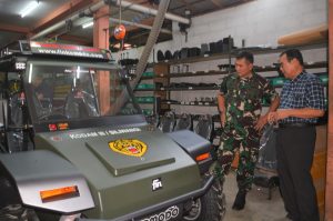 Pangdam III/Siliwangi Apresiasi “FIN Komodo” Karya Anak Bangsa