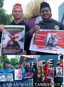 Zainal Abidinsyah Siregar Diduga Mafia Tambang, Laskar Suku Betawi Gelar Aksi Demo 