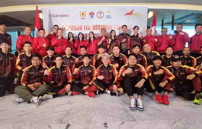 PB ESI Lepas 38 Atlet Esport Indonesia untuk SEA Games Kamboja