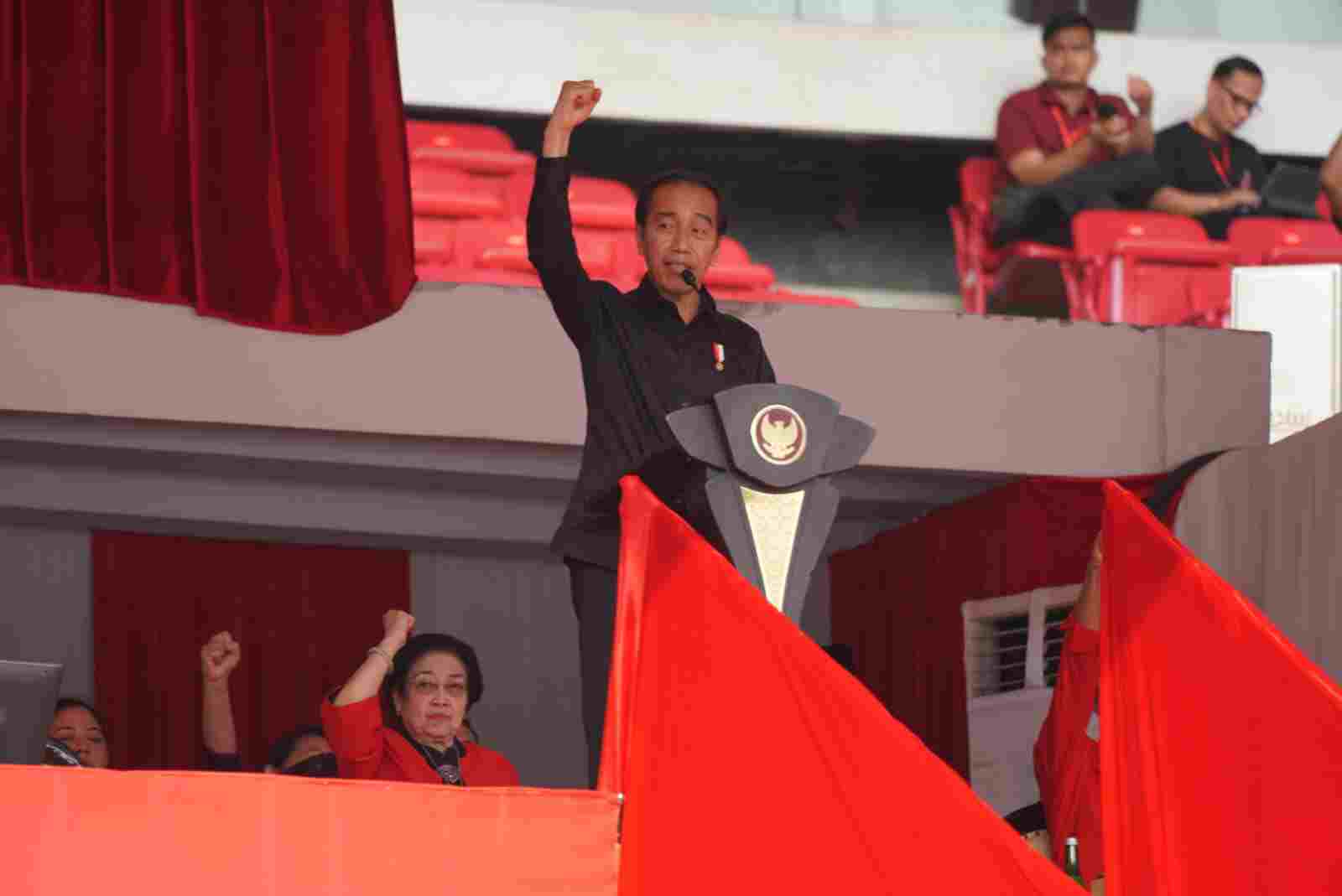 Di Acara Bulan Bung Karno, Megawati: Presiden Jokowi Akan Terus Berjuang Bersama Ganjar