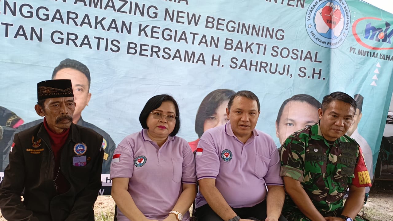 Pengobatan Gratis Yayasan Amazing New Beginning Berkerjasama Jaringan Laskar Nusantara Banten “Menyambut Idhul Adha dan Hari Bhayangkara Ke-77 2023