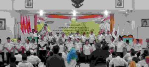 Posko Prawiro Nusantara Jaya Jatinegara 149 Poros Baru Memenangkan Prabowo for Presiden RI 2024 dengan Konsep Utama Kampanye Santun.