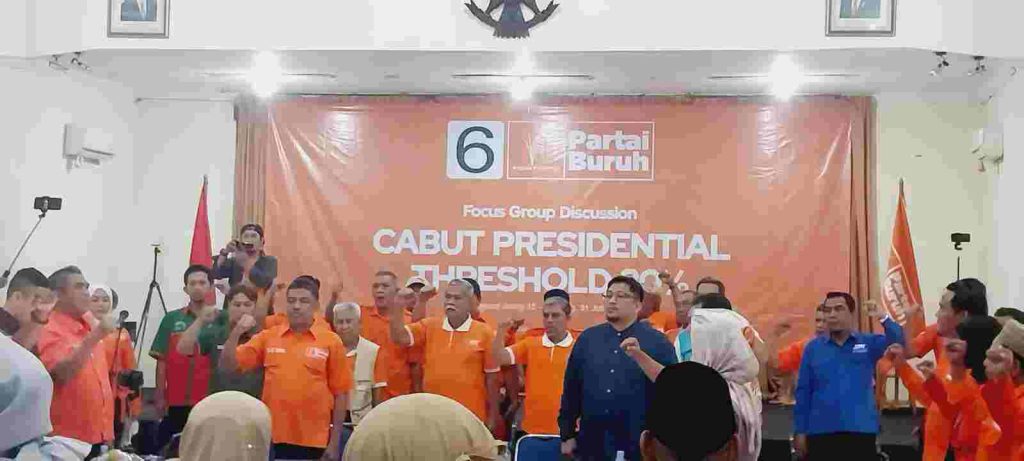Presiden Partai Buruh Said Iqbal Mendesak Pencabutan Presidential Threshold Sebesar 20 Persen Dalam Gelaran Pilpres 2024