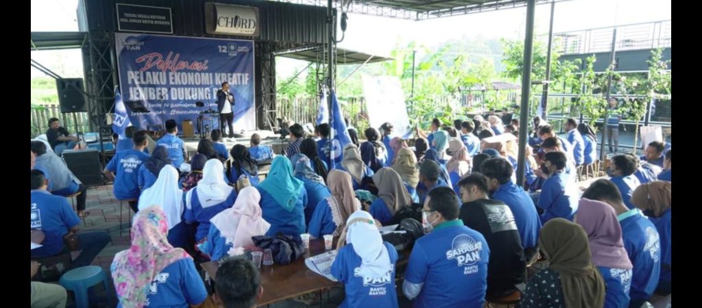 DPD PAN Jember Gelar Deklarasi Pelaku Ekonomi Kreatif Jember dan Sosialisasi Tanda Gambar PAN 