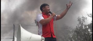 Konsorsium Sultra Peduli Doni Amansa Demo Tuntut Gubernur Sebab Terbitkan SK yang tidak Sesuai..