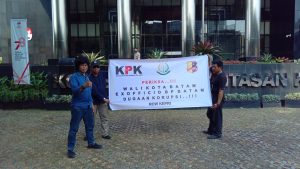 Sambangi KPK,  RCW Kepri Rencanakan Gelar Gugatan Praperadilan sebab Laporan Pihaknya Ihwal Indikasi Korupsi M.Rudi Ex.Officio BP Batam Tidak Ada Kejelasan 