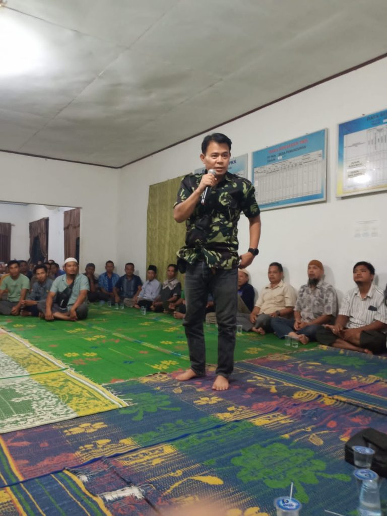 NGERI !! Ketum LSM GNRI Ke Muaro Jambi Bantu Masyarakat Kasus Lahan  Ribuan Hektar Sengketa dengan PT.STNP