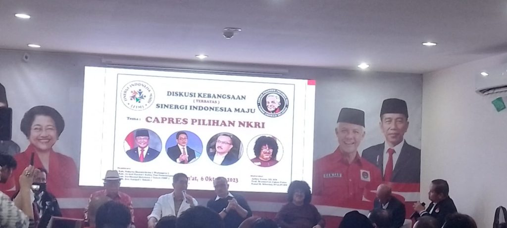Diskusi Kebangsaan  Yang di Gelar Relawan Sinergi Indonesia Maju Siapakah Presiden Terpilih Pilihan NKRI 2024