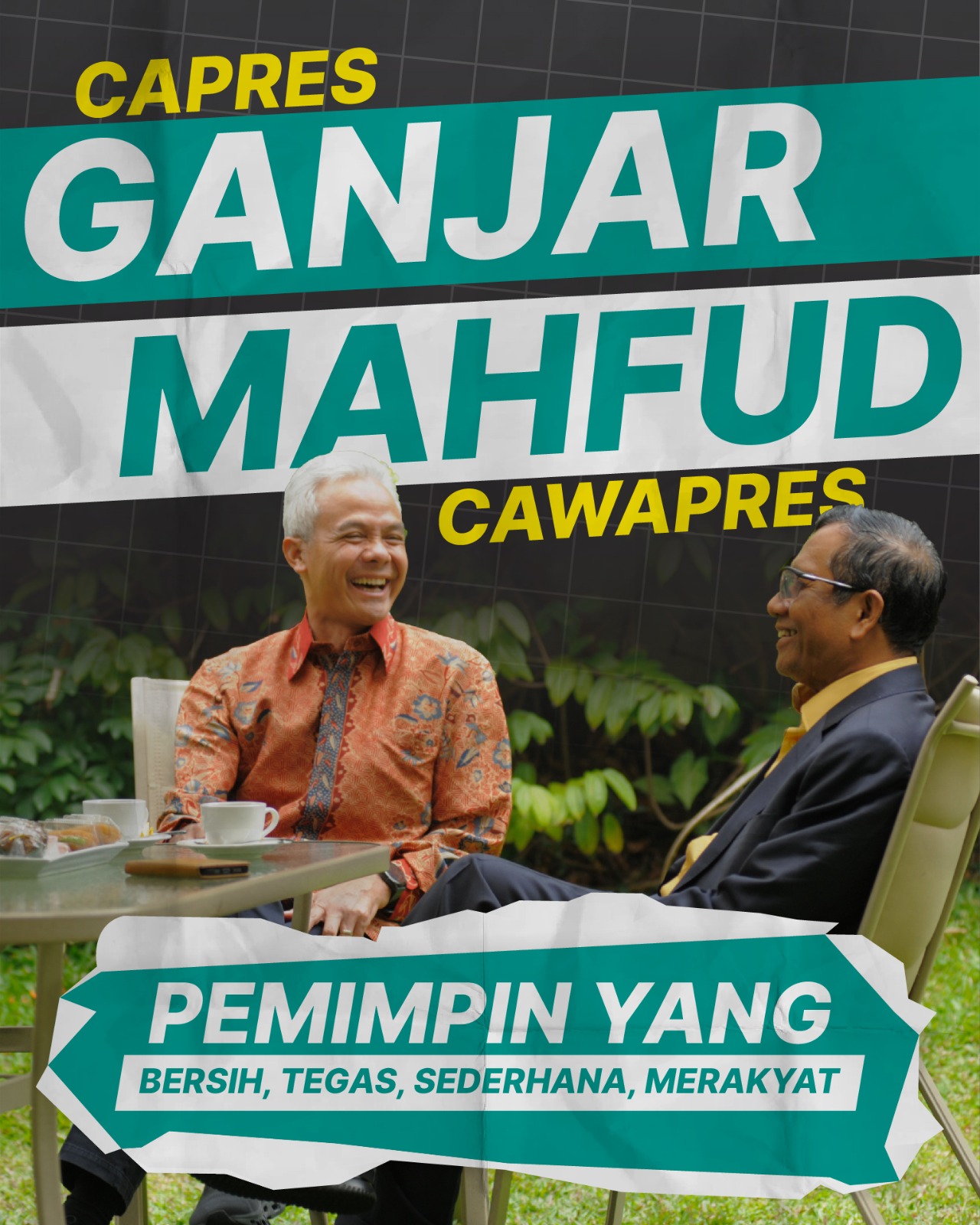 Ketua Umum PDI Perjuangan Hj.Megawati Soekarnoputri Akhirnya Mengumumkan Mahfud MD menjadi Cawapres Pendamping Capres Ganjar Pranowo