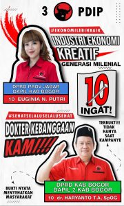 Wouw..!! Ini Statmen Brilian Euginia N Putri Caleg PDIP: “Karena terjun ke Politik adalah bagian dari Pengabdian diri, maka kita harus bermanfaat bagi orang banyak”