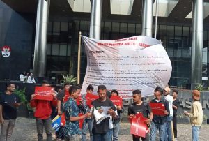 Suara Pemuda Sultra-Jakarta Desak KPK Tangkap Rusman Emba dan Gomberto Terkait Misteri Dana PEN Kab.Muna