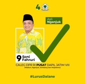 Berita Viral MADIUN – JATIM (Muncul Sosok Cendekiawan Sensasional)  “SONI FAHRURI” Caleg DPR.RI (PUSAT) Dapil Jatim VIII No. Urut 9