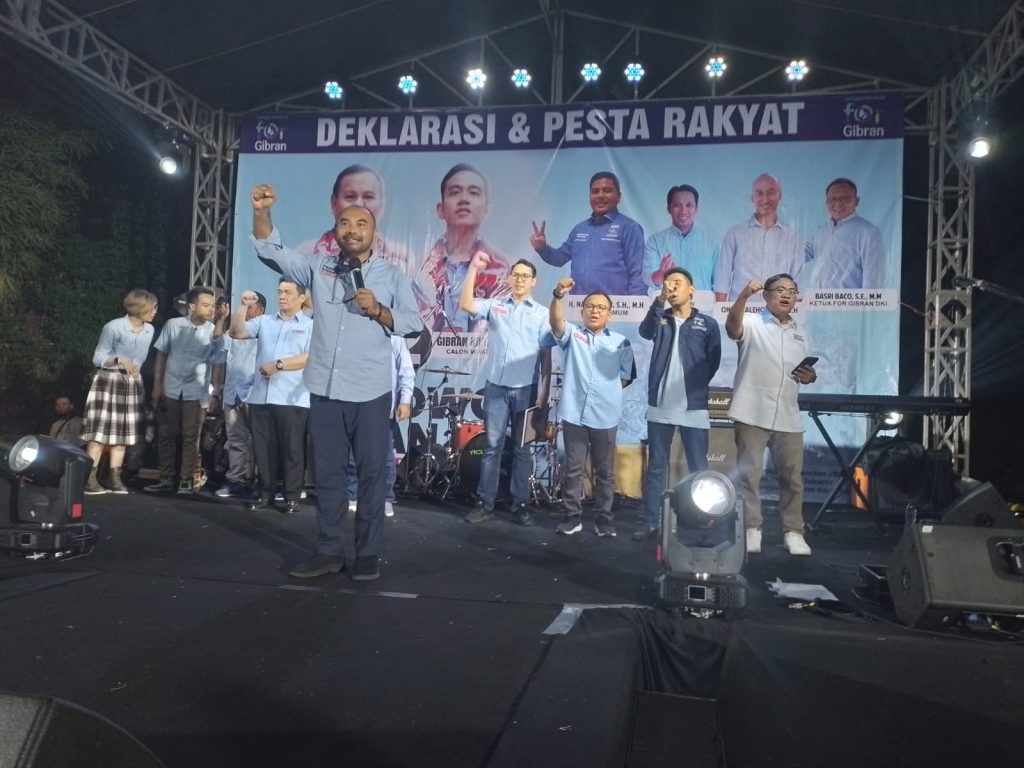 Pimpinan Pusat DPP Jaringan Nasional For Gibran Deklarasikan dukungan Prabowo Gibran Pimpinan Pusat DPP Jaringan Nasional For Gibran Deklarasikan dukungan Prabowo Gibran