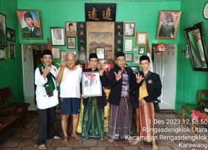 Lagi !! Tim Spritual Monas Pondok Labu Kibarkan Bendera di Rumah Ber-Sejarah Rengasdengklok , Ust.Ari Monas : “Kami Yakin Ganjar-Mahfud Pasti Menang”