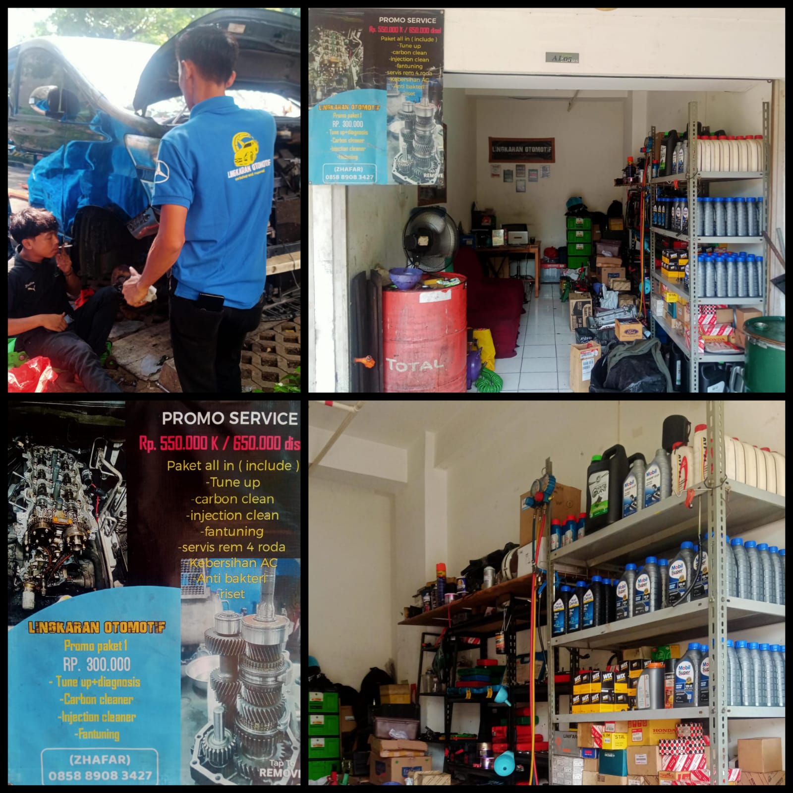 BENGKEL MOBIL KALIBATA CITY “LINGKARAN OTOMOTIF”