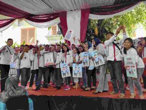 Ratusan Aktifis Horas Bangso Batak (HBB) Se-jabodetabek Antusias Gelar Deklarasi Dukung Prabowo-Gibran. HBB Optimis  Prabowo-Gibran Menang Sekali Putaran