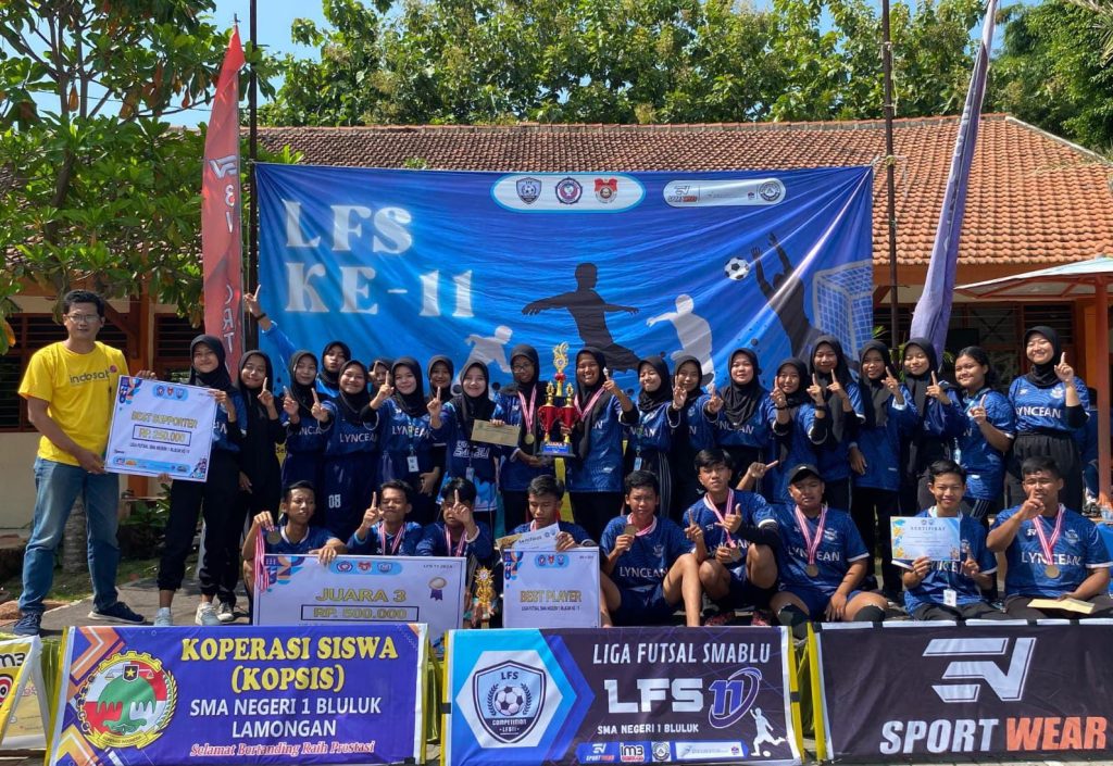 Siswa Kelas XI 1 “SMA NEGERI 1 BLULUK” Meraih Mendali Perunggu, Serta Mendapat Best Suporter, & Best Player