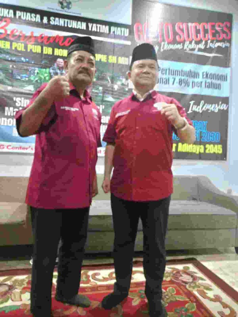 Irjen Pol Pur DR Ronny F Sompie, SH., MH., Ketua Dewan Pembina KERIS : Revitalisasi Ekonomi Kerakyatan Solusi Menuju Indonesia Emas