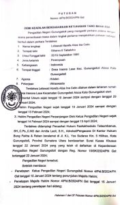 Oknum Pejabat di PN Gunungsitoli Nias Diduga Kuat Disuap Perihal Putusan Kasus Ini