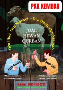 PAK KEMBAR “Sediakan Hewan Qurban” Cempaka Poetih – Djakarta Poesat/ Hub :  0823-4185-0724