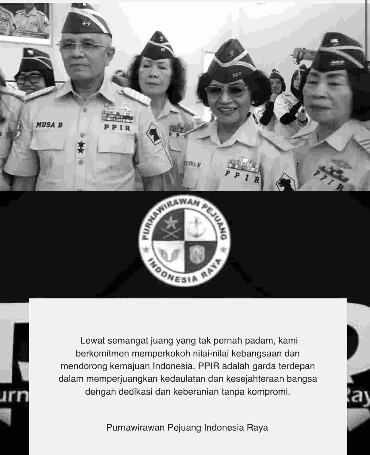 PPIR: Salah Satu Benteng Prabowo Subianto Menangkan Pemilu Presiden dan Menjaga Jiwa Patriot Terus Berkobar demi NKRI