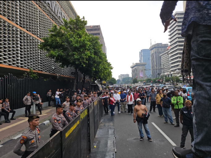 Masyarakat Timur Gelar Aksi Demo Minta KPU Batalkan Hasil Rekapitulasi Ulang Jakarta Utara