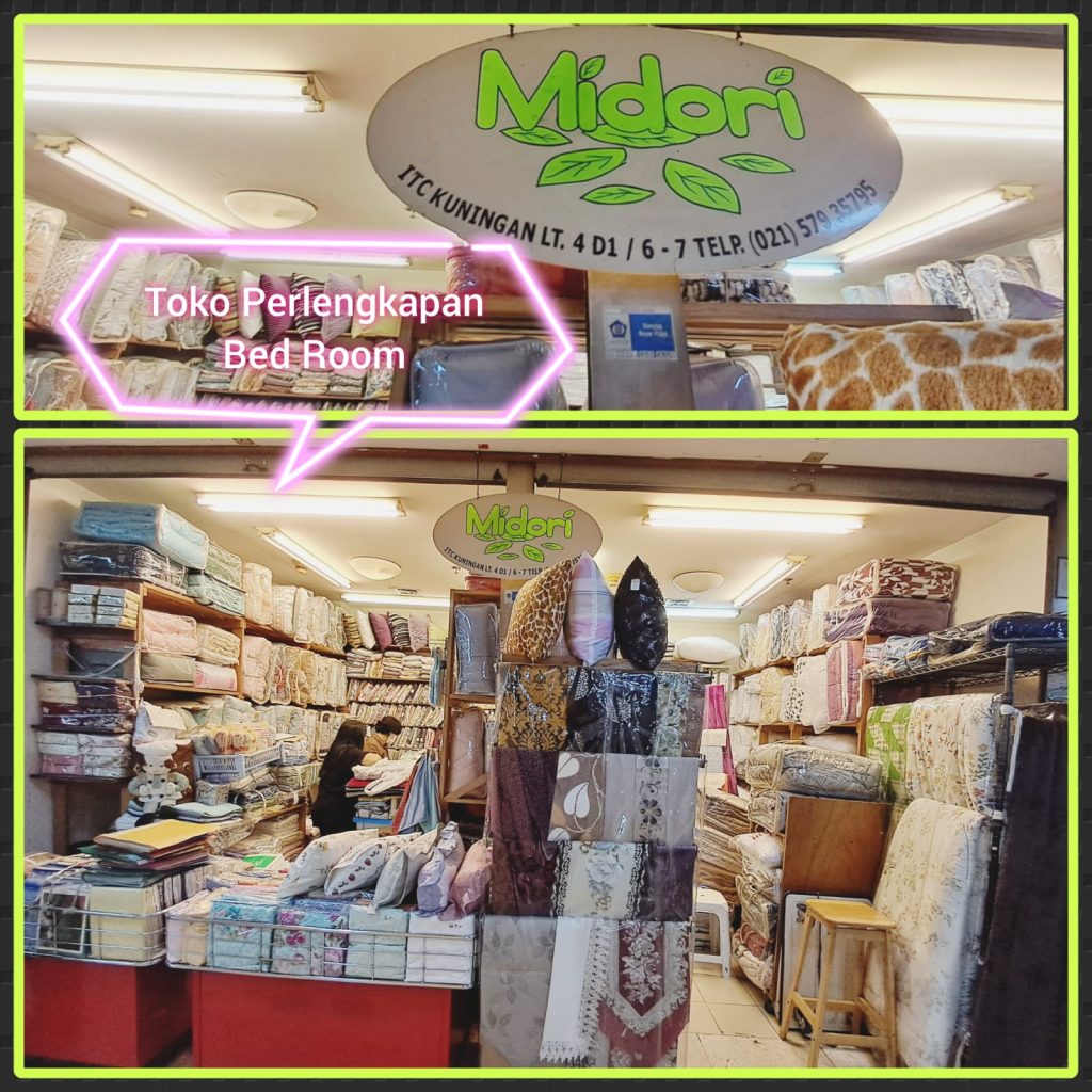 MIDORI “Toko Sprei, & Bed Cover ITC. Kuningan” (Kontak Agen : 0815-1300-7122)