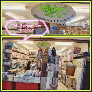 MIDORI “Toko Sprei, & Bed Cover ITC. Kuningan” (Kontak Agen : 0815-1300-7122)