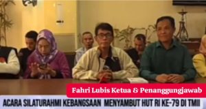 Acara Silaturahmi Kebangsaan Tingkat Nasional Undang juga Prabowo, Ganjar dan Anies: “Insyaallah, Diyakini semua nya Akan Hadir”