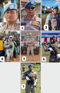 7 Personil Sekolah Bahasa Polri yang Terpilih Jadi Pemelihara Perdamaian PBB