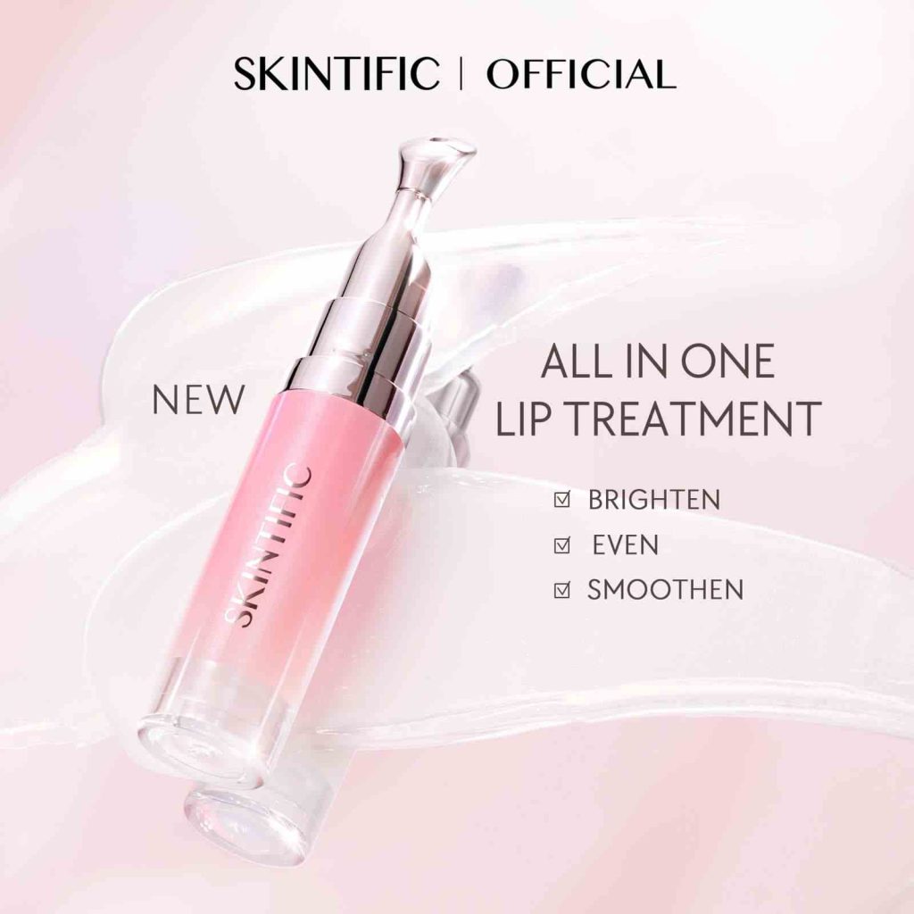 Tak Hanya Fokus pada Perawatan Wajah, SKINTIFIC Kini Hadirkan Peptide Brightening Lip Serum untuk Perawatan Bibir yang Lebih Cerah!