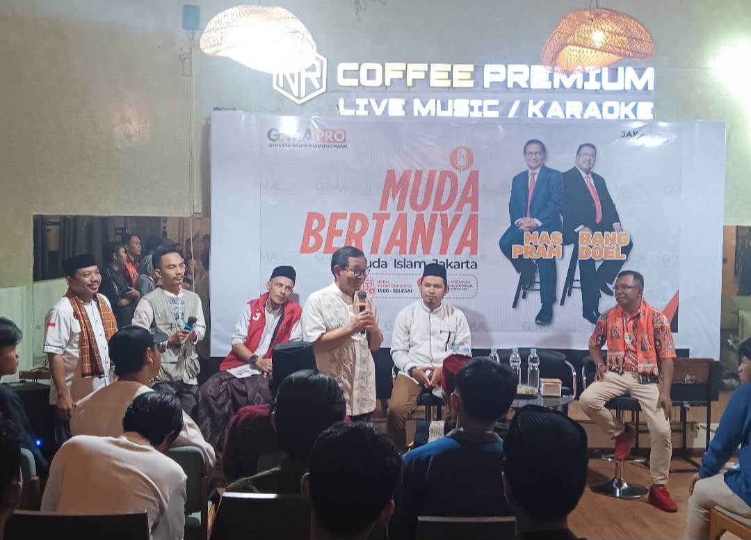 Organisasi Pemuda Islam Gelar Diskusi “Muda Bertanya” Dihadiri Pramono Anung Calon Gubernur DKJ