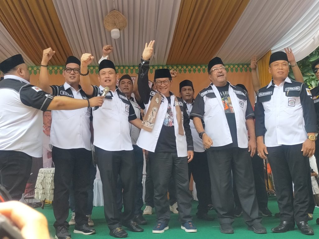 FORKABI Resmi Deklarasikan Mendukung Pasangan Nomor urut 3 Pramono Anung-Rano Karno