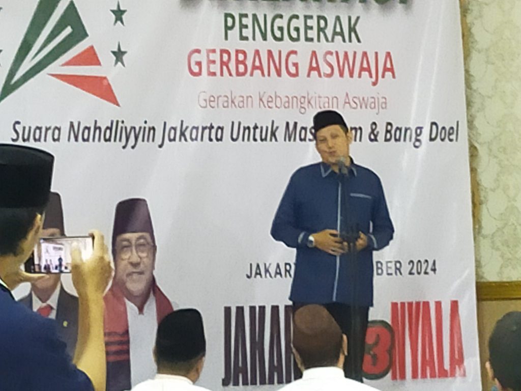 Ahlus Sunnah Wal Jama’ah (Aswajah) Jakarta Selatan Deklarasi Dukungan Pramono Anung-Rano Karno