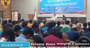 Kalangan Intelektual Diskusi Publik Bahas Peluang Bonus Demografi dan Indonesia Maju Kepemimpinan Prabowo-Gibran