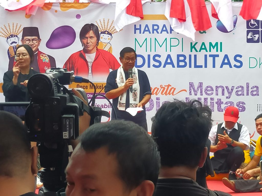 Pramono Anung Akan Membuat Balai Latihan Kerja & Bantuan Permodalan Untuk Disabilitas Pramono Anung Akan Membuat Balai Latihan Kerja & Bantuan Permodalan Untuk Disabilitas