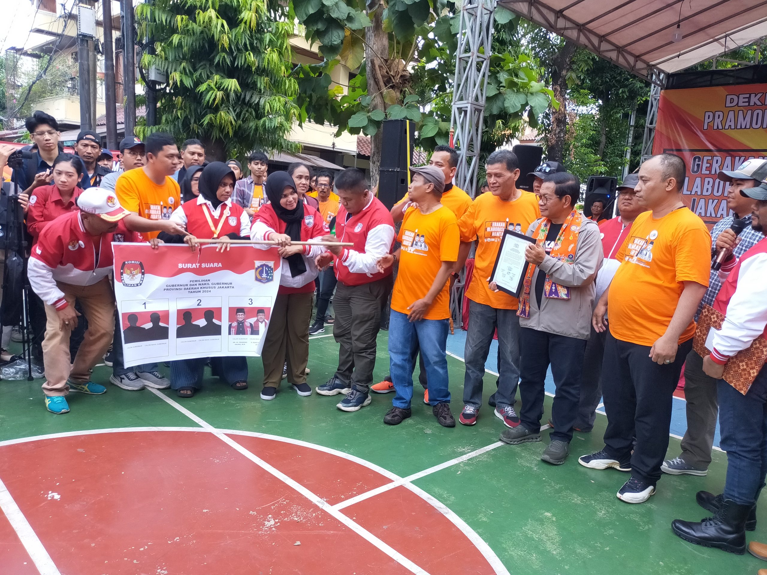 Gerakan Kolaborasi Jakarta (GKJ) Siap Memenangkan Pasangan Pramono Anung -Rano Karno Pilkada DKJ 2024-2029