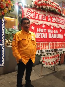 Anggota DPRD Kabupaten Dharmasraya Pasdisata : Partai Hanura Lebih Besar di Tahun 2029