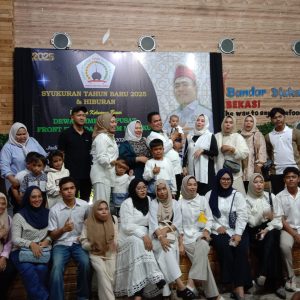 FPMM Gelar Syukuran Tahun Baru 2025 Dihadiri Walikota Bekasi Terpilih Tri Adhyanto