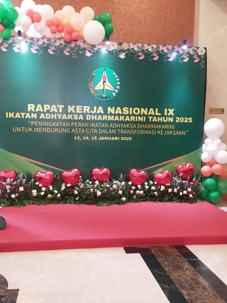 Rapat Kerja Nasional Kejaksaan Agung 2025 Mengusung Tema “Asta Cita Sebagai Penguatan Transformasi Kejaksaan Yang Berkeadilan, Humanis, Akuntabel Dan Modern.”