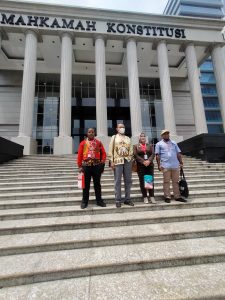 Calon Gubernur Papua Terpilih 2024 Jhon Tabo-Ones Pahabol di Gugat ke MK